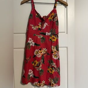 Hollister Tropical Floral Summer Dress
